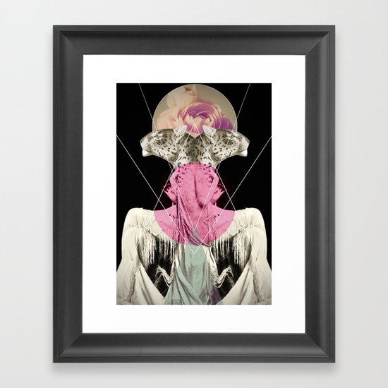La tigre Framed Art Print