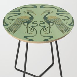Art Nouveau Crane  Side Table
