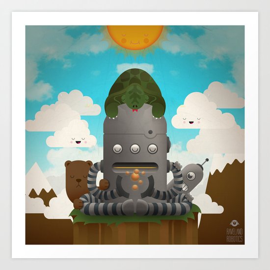 Shhhhh Art Print