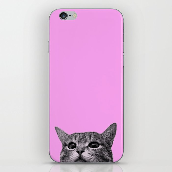 Curious Cat iPhone Skin