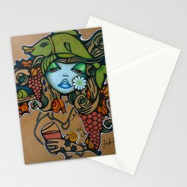 Wine & Fish Stationery Cards