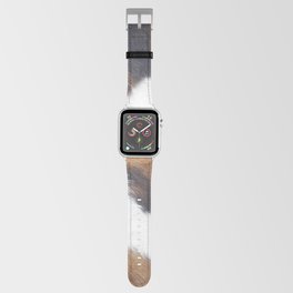 Kisses From The West Ver 2 - Faux Cowhide Print Apple Watch Band