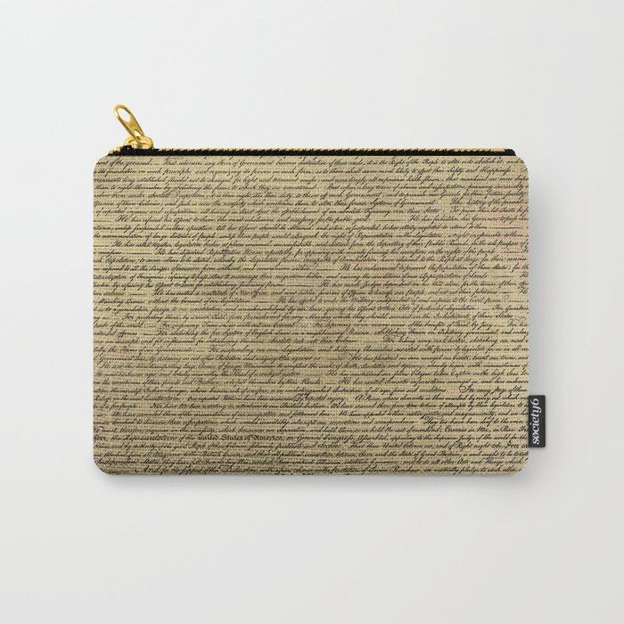 Declaration of Independence Carry-All Pouch