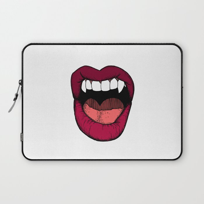 Vamp Lip Laptop Sleeve