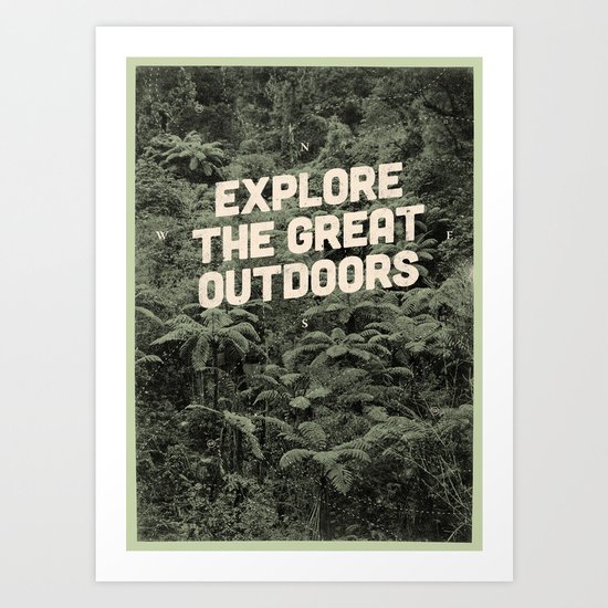 The Explorer Art Print