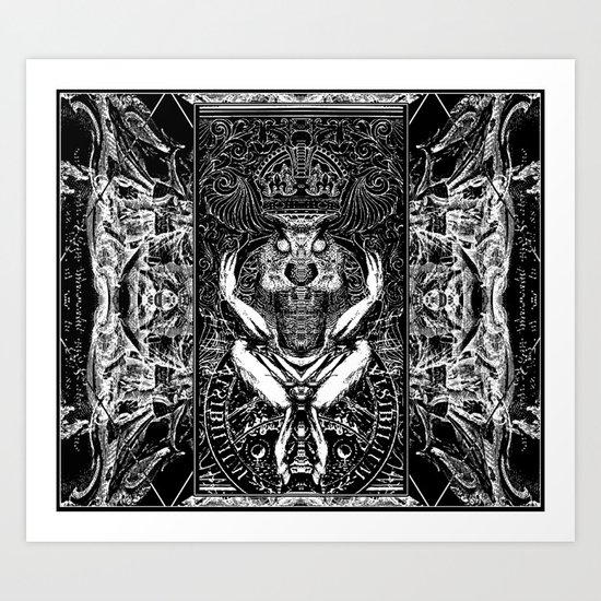 3:33 Live From the Grove - Moloch print Art Print