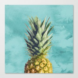 Pineapple Top Canvas Print