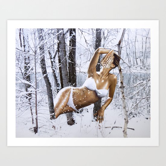 ODALISQUE Art Print