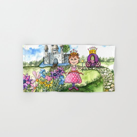 The Polka Dot Princess Hand & Bath Towel