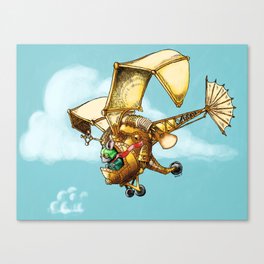 Flying Machine Canvas Print