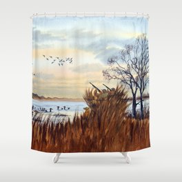 Waterfowl Shower Curtains For Any Bathroom Decor Society6