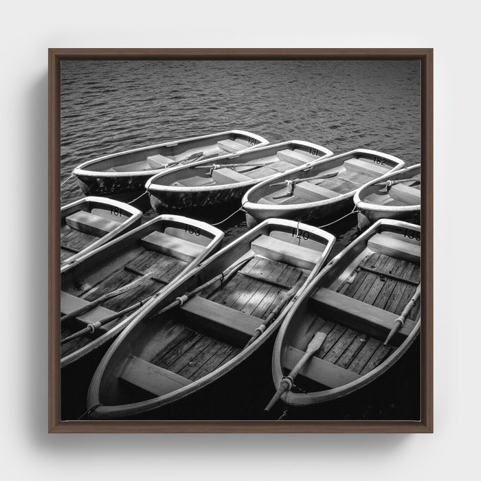 Boat Framed Canvas