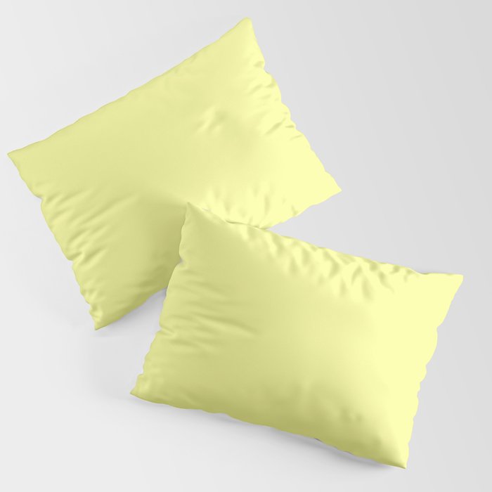 Wizzles 2021 Hottest Designer Shades Collection - Pastel Yellow Pillow Sham