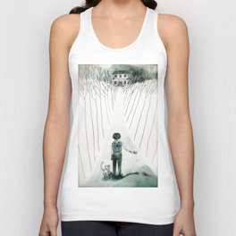 so lonely and so lost... Unisex Tank Top