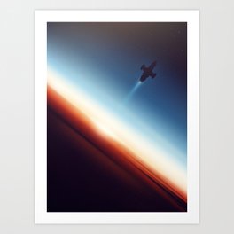 Into Space Art Print