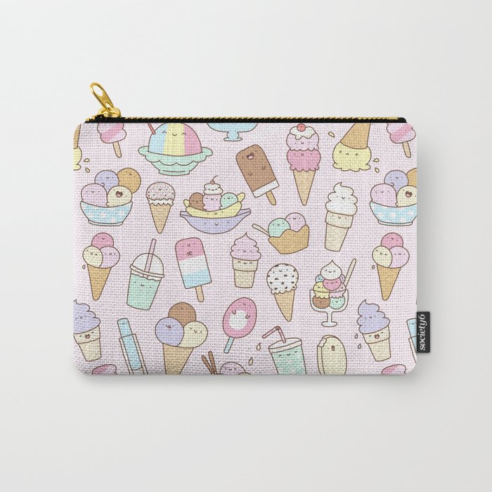 I love Ice Cream Carry-All Pouch