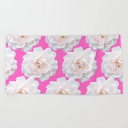 Flower and Pearl Beach Towel