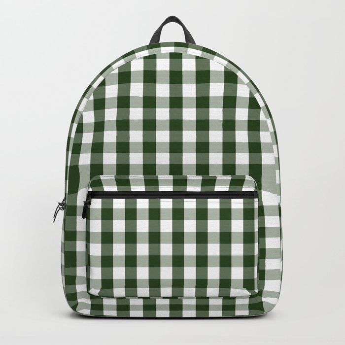 forest green backpack