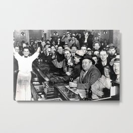 The Night Prohibition Ended Metal Print