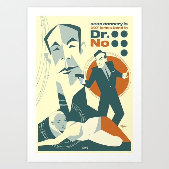 Dr. No Art Print