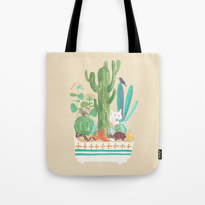 Desert planter Tote Bag