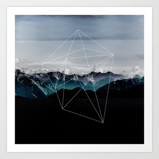 Mountains II Art Print