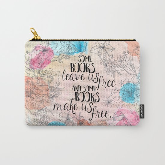 Some Books Make Us Free Carry-All Pouch