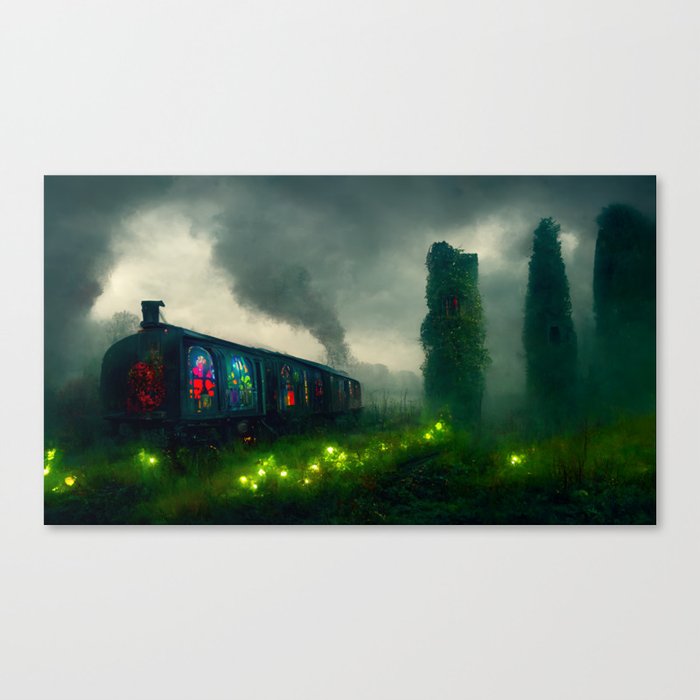 Firefly Express Canvas Print