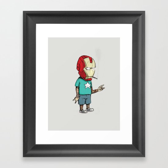 Rock On Framed Art Print