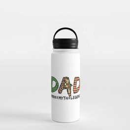 Dad man myth legend Fathersday 2022 Water Bottle