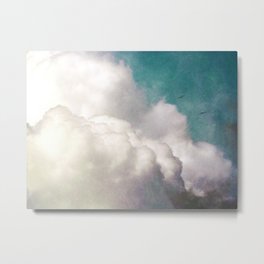 Clouds Aren't Lonely Metal Print