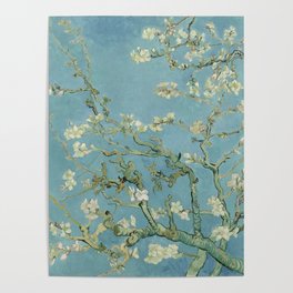 Vincent van Gogh - Almond Blossoms 1890 Poster