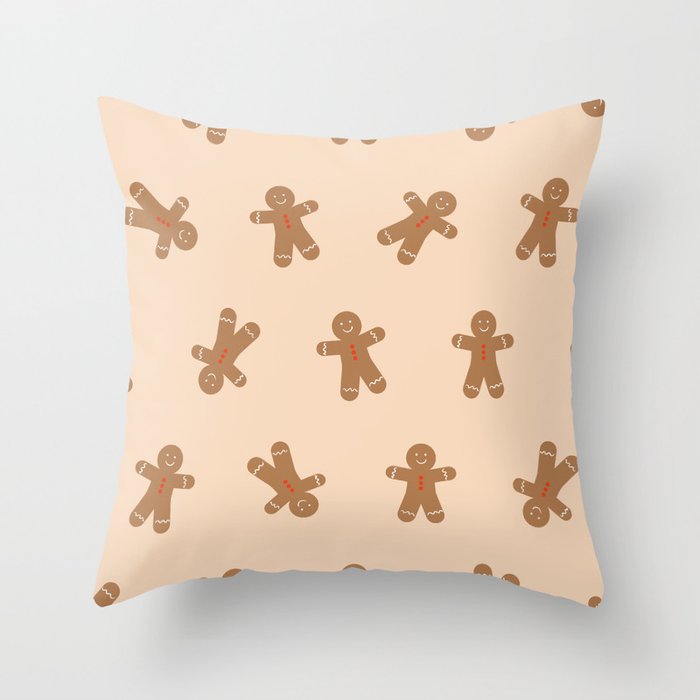 Gingerbread throw hotsell pillows