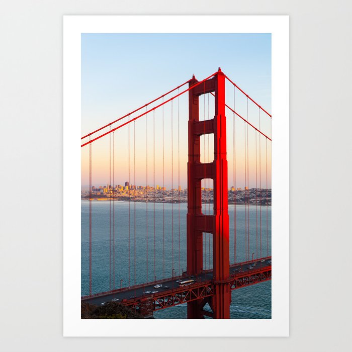 Golden Gate Bridge - San Francisco Art Print