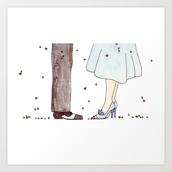Romance Art Print