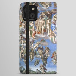 Michelangelo - The Last Judgment iPhone Wallet Case