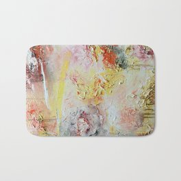 Cotton Candy Scars by Nadia J Art Bath Mat