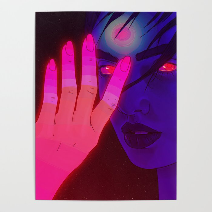 Psychonaut Girl 2 (GIF) Poster