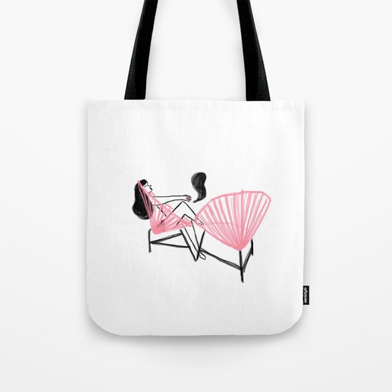 String Chair Tote Bag