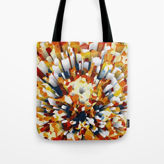 Colorful 3D Extrusion Tote Bag