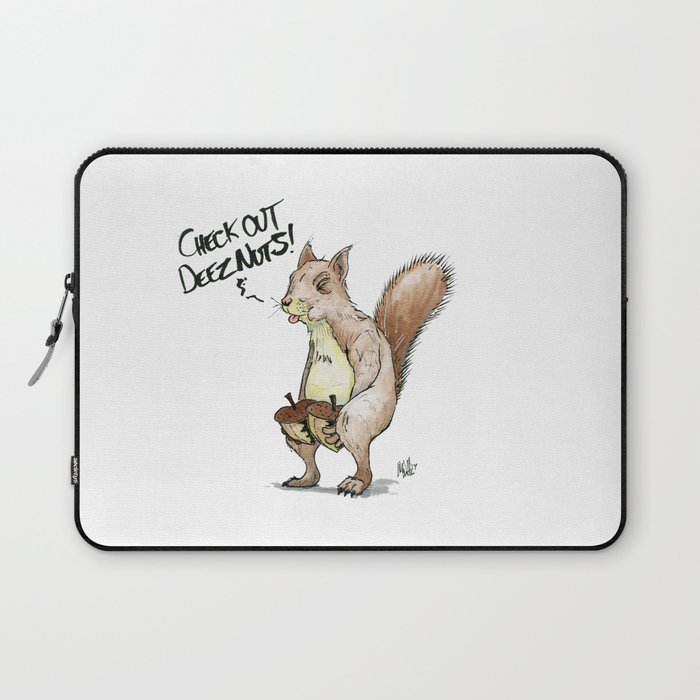 A Sassy Squirrel Laptop Sleeve