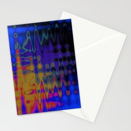 Colorful Tie-Dye 06 Stationery Card