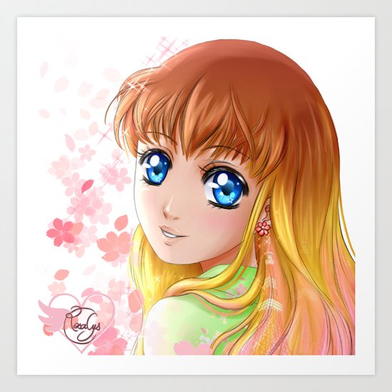Le voyage de Hana Art Print