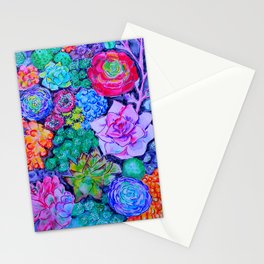 SUMMER SUCCULENTS Stationery Cards