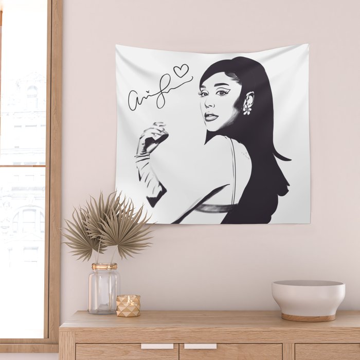 Love ArianaGrande Wall Tapestry