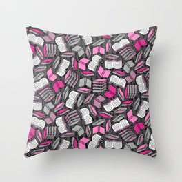 So Many Books... Throw Pillow