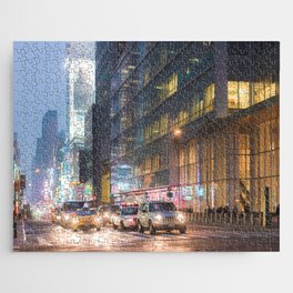 42nd Street Rush - New York City Photography Jigsaw Puzzle