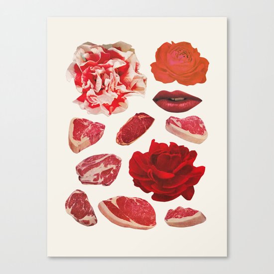 RED Canvas Print