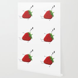 Strawberry sleeping Wallpaper