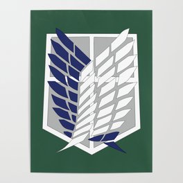 Attack on Titan: Wings Of Freedom Logo Poster